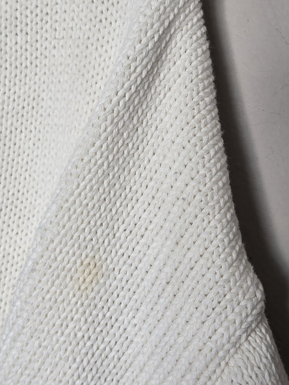 Zara Men's Cotton Cream V-Neck Button Long Sleeve Cardigan Sweater Size M - Picture 7 of 10